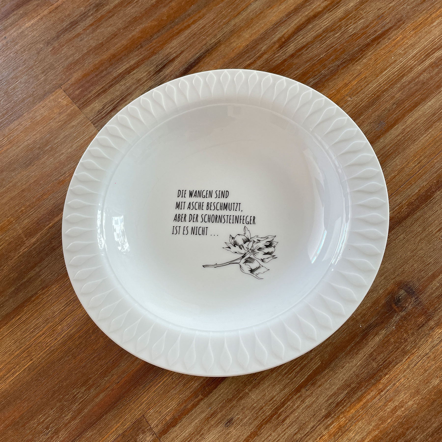 Schale Aschenbrödel Goldrand Bielefeld