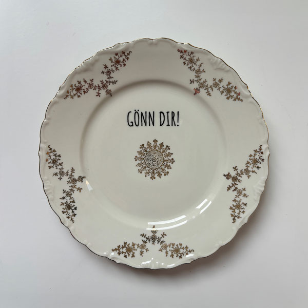 Wandteller Gönn dir!