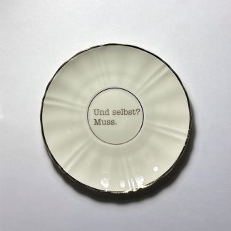 Wandteller Und selbst?