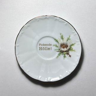 Wandteller F*****e Hölle!