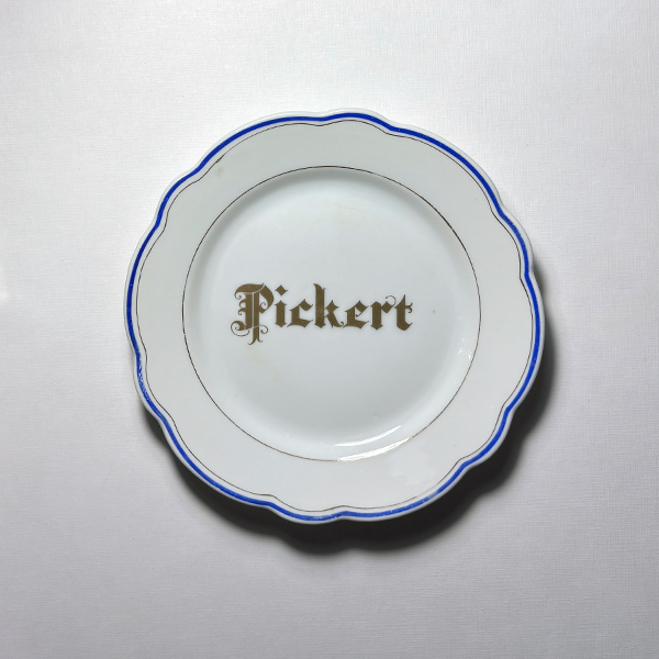 Wandteller Pickert
