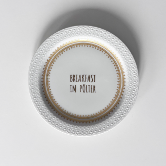 Wandteller Breakfast im Pölter