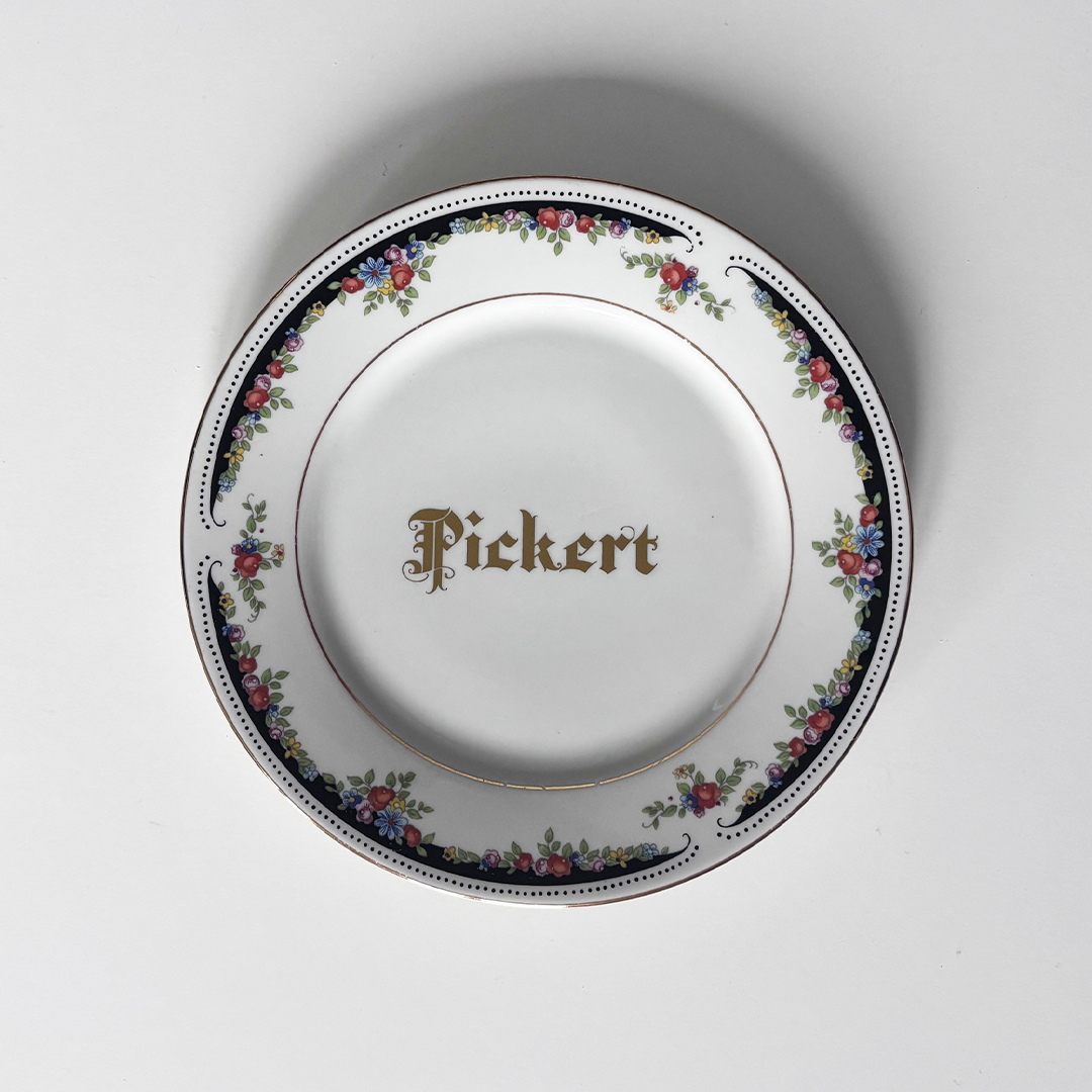 Wandteller Pickert