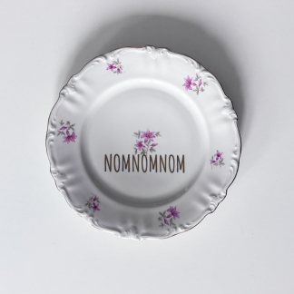 Wandteller Nomnomnom