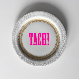 Wandteller TACH!