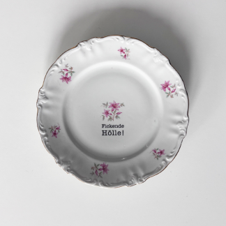 Wandteller F******e Hölle